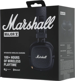Гарнитура накладные Marshall Major V синий беспроводные bluetooth оголовье (MAJOR V MIDNIGHT BLUE)