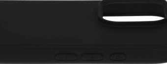 Чехол (клип-кейс) BoraSCO для Apple iPhone 16 Pro Microfiber Case черный (73691)