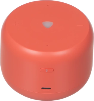 Умная колонка Yandex Станция Лайт 2 без часов Алиса coral 6W 1.0 BT/Wi-Fi 10м (YNDX-00028ORG)