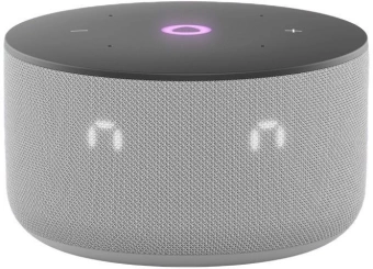 Умная колонка Yandex Станция Мини 3 Алиса серый 12W 1.0 BT/Wi-Fi (YNDX-00027GRY)